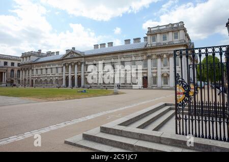 Admirals Haus Old Royal Navy College Greenwich London Stockfoto