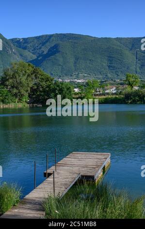 Landseite von Benevento in Italien Stockfoto