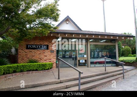 Forsyth Real Estate Büro in 236 Penshurst St, Willougby an Sydneys Nordufer. Stockfoto