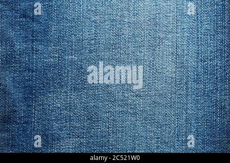 Blue Jean Denim Textur Hintergrund Stockfoto