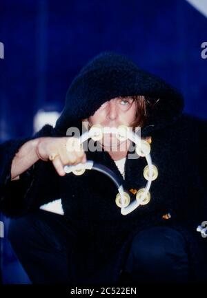 Oasis live am Loch Lomond 3. Aug 1996: Liam Gallagher Stockfoto