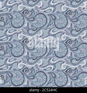 Nahtlose Paisleymuster Stock Vektor