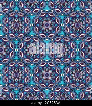 Abstrakte ethnischen nahtlose Muster Stock Vektor