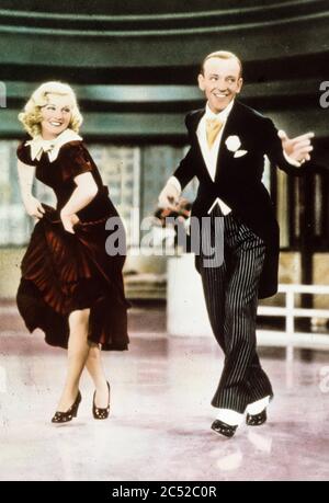 Ginger rogers, fred astaire, Swing Time, 1936 Stockfoto