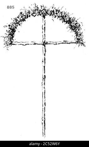 Ivan Enchev-Vidyu Bulgarische Volkskreuze 885. Stockfoto