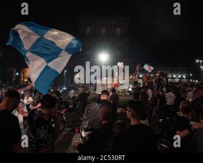 Napoli Coca Cola Cup Coppa Italia 2020 Stockfoto