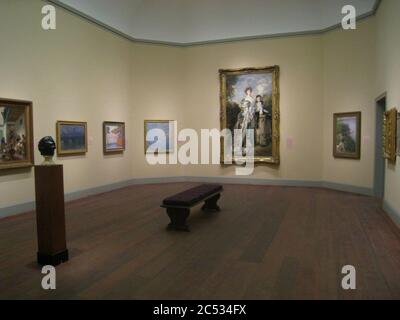 Innenansicht, Worcester Art Museum Stockfoto