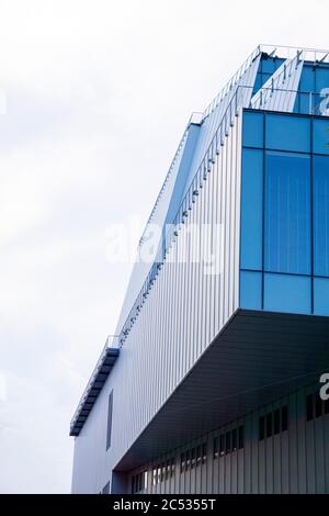 Whitney Museum of American Art, Low Angle View, New York City, New York, USA Stockfoto