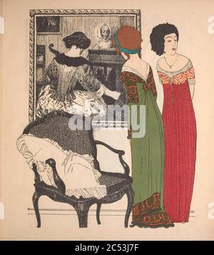 Iribe Les Robes de Paul Poiret S.15. Stockfoto