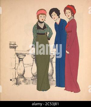 Iribe Les Robes de Paul Poiret S.25. Stockfoto