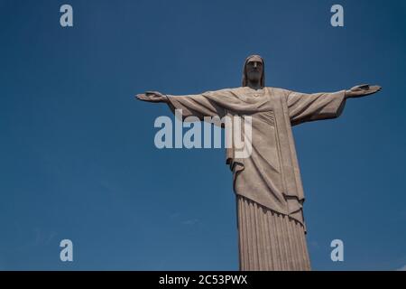 Christus der Erlöser Statue, Rio De Janeiro, Brasilien Stockfoto