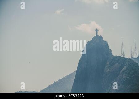 Corcovado Mountain, Rio de Janeiro, Brasilien Stockfoto