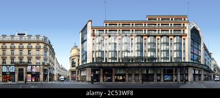 Paris, Frankreich, Samaritain, ehemaliger Jugendstil-Kaufhaus-Komplex, Rue de Rivoli im Zentrum von Paris, eine der wichtigsten Einkaufsstraßen, die par läuft Stockfoto