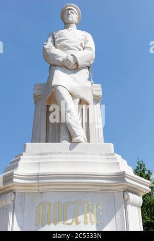 Helmuth Karl Bernhard von Moltke, Denkmal, großer Stern, Tiergarten, Berlin, Deutschland Stockfoto