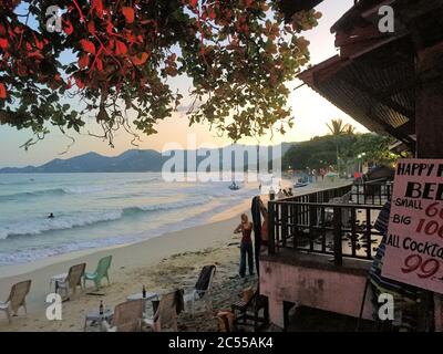 Chaweng Beach auf Koh Samui Thailand Stockfoto