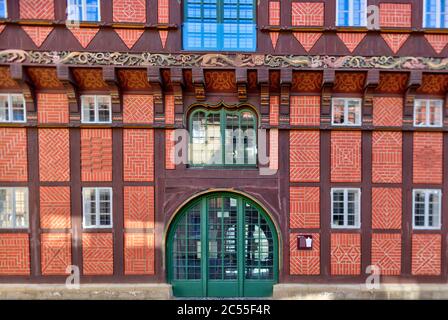 Alte Waage, Wollmarkt, Weichbild Neustadt, Hausfassade, Braunschweig, Niedersachsen, Deutschland, Europa Stockfoto