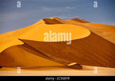 Big Mama Düne in Sossusvlei, Namib Naukluft Park, Namibia, Namib Naukluft Park, Namibia Stockfoto