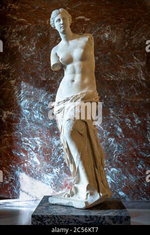Venus de Milo im Louvre, Paris, Frankreich Stockfoto
