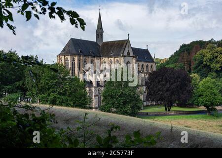 Bergisch Gladbach - Blick auf den Altenberger Dom, Nordrhein-Westfalen, Deutschland, 29.06.2020 Stockfoto