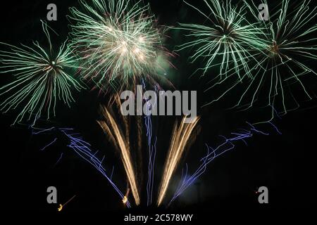 Sunrise, Vereinigte Staaten Von Amerika. Juli 2015. MIAMI, FL - JULI 01: DATEI FOTO - Miami Strände werden für den 4. Juli wegen Coronavirus Menschen schließen: Atmosphäre Kredit: Storms Media Group/Alamy Live News Stockfoto