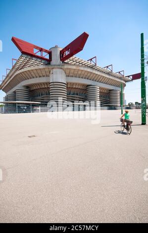 Italien, Lombardei, Mailand, San Siro Stadion Stockfoto