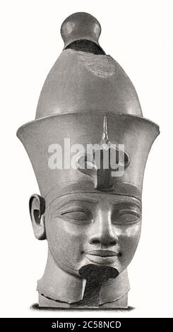 Thutmose III, der sechste pharao der achtzehnten Dynastie Stockfoto