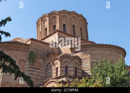 Alte byzantinische Kirche des Propheten Elias in der Stadt Thessaloniki, Zentralmakedonien, Griechenland Stockfoto