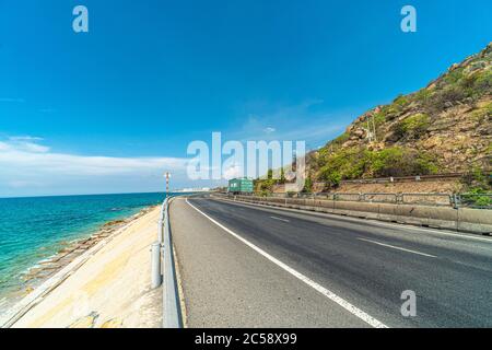 Vinh Hao Strand, Binh Thuan Provinz, Vietnam Stockfoto