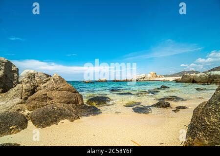 Vinh Hao Strand, Binh Thuan Provinz, Vietnam Stockfoto