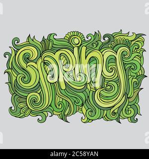 Vektor Feder Hand Schriftzug Skizze Stock Vektor