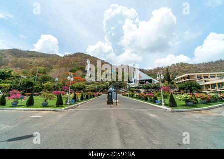 Bai Dau Katholische Kirche, Vung tau Stadt, Vietnam Stockfoto