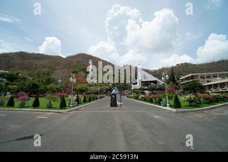Bai Dau Katholische Kirche, Vung tau Stadt, Vietnam Stockfoto