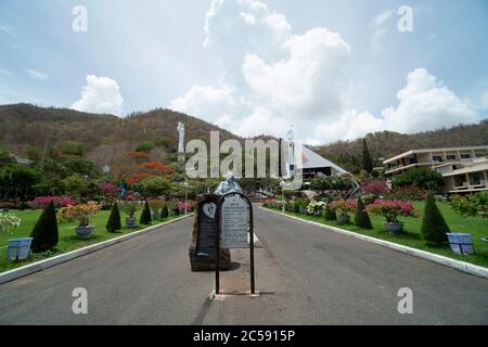 Bai Dau Katholische Kirche, Vung tau Stadt, Vietnam Stockfoto