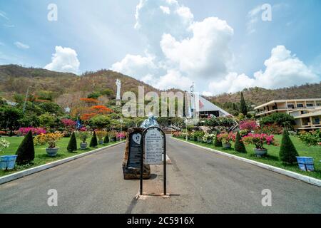 Bai Dau Katholische Kirche, Vung tau Stadt, Vietnam Stockfoto