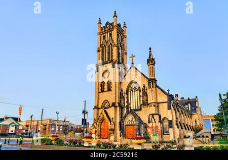 St. John Episcopal Church in Detroit, USA Stockfoto