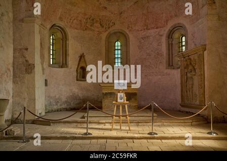 Świerzawa romanische Kirche des Heiligen Johannes und der Heiligen Katharina wurde zum Museum Niederschlesien Polen Schonau Niederschlesien Stockfoto