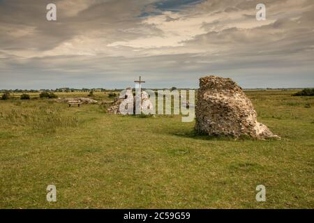 Abtei Saint Benets in Norfolk Stockfoto