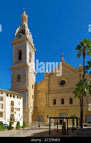 Spanien, Valencia Gemeinschaft, Xativa, Santa Maria Collegiate von Jativa Stockfoto