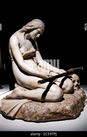 Büßer Magdalena, Skulptur von Antonio Canova Stockfoto
