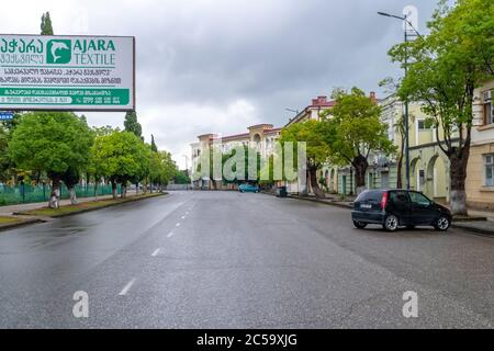Poti, Georgien - 20. Juni 2020: Schöne Stadt Poti, Reisen Stockfoto