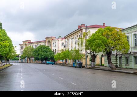 Poti, Georgien - 20. Juni 2020: Schöne Stadt Poti, Reisen Stockfoto