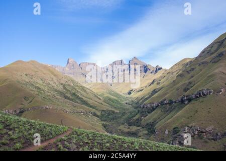 Mahlabatshaneng Peak, Der Ape. 7943 Stockfoto