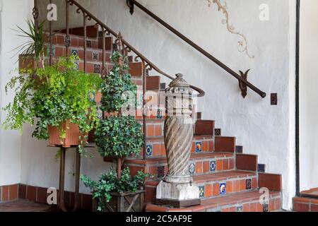 Las Tiendes Gebäude in Carmel-by-the-Sea, Monterey County, Kalifornien, USA Stockfoto