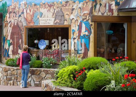 Die Doud-Kunsthandwerkstudios in Carmel-by-the-Sea, Monterey County, Kalifornien, USA Stockfoto