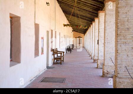 Mission San Antonio, Monterey County, Kalifornien, USA Stockfoto