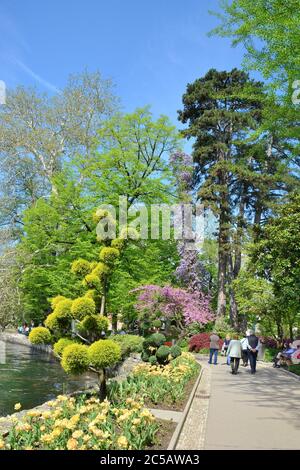 Parco Ciani, Lugano, Schweiz, Schweiz, Suisse, Svájc, Europa Stockfoto