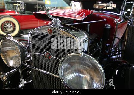 Fahrzeug im San Diego Automotive Museum Stockfoto