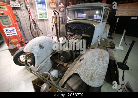 Fahrzeug im San Diego Automotive Museum Stockfoto