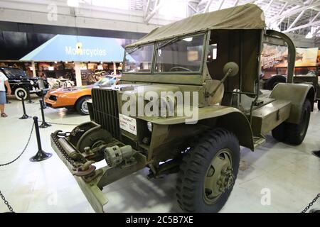 Fahrzeug im San Diego Automotive Museum Stockfoto