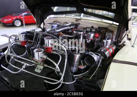 Louie Mattars fabelhafter Cadillac 1947 bei der San Diego Automotive Museum Stockfoto